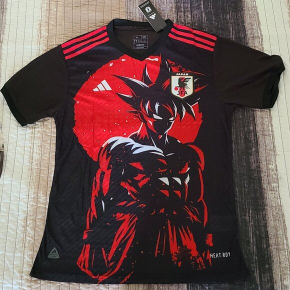 adidas Other - Japan Soccer Jersey Dragon Ball Goku
